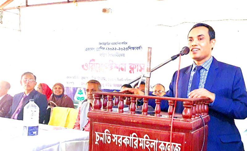 বহুমুখী প্রতিভার বিকাশ ঘটানোয় সকলকে মনোযোগী হতে হবেঃ ইউএনও শরীফ উল্যাহ