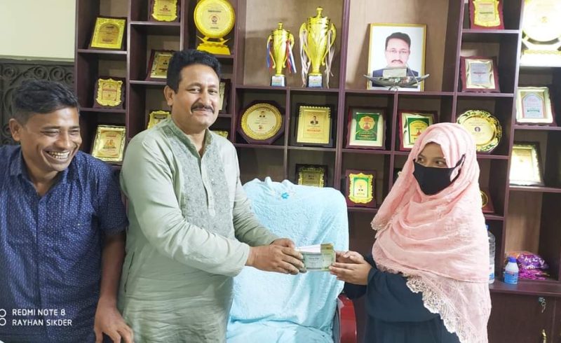বিবাহ বিচ্ছেদের দেনমোহরের ১ লাখ ৯০হাজার টাকা উদ্ধার করে দিলেন চেয়ারম্যান হারুনর রশিদ