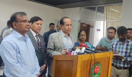 ময়মনসিংহ ও কুমিল্লার নির্বাচনে দু’চারটি অপ্রীতিকর ঘটনা ঘটেছে: সিইসি