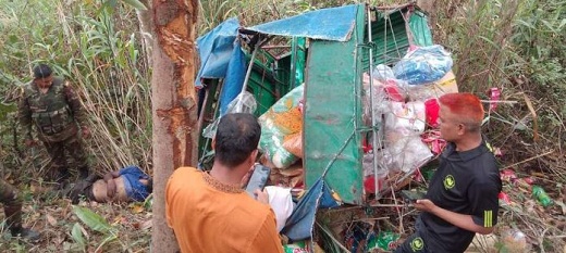 সাজেকে অটোরিকশা নিয়ন্ত্রণ হারিয়ে খাদে পড়ে চালক নিহত
