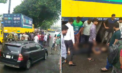 বন্দরে পণ্যবাহী ট্রাকচাপায় যুবকের মৃত্যু