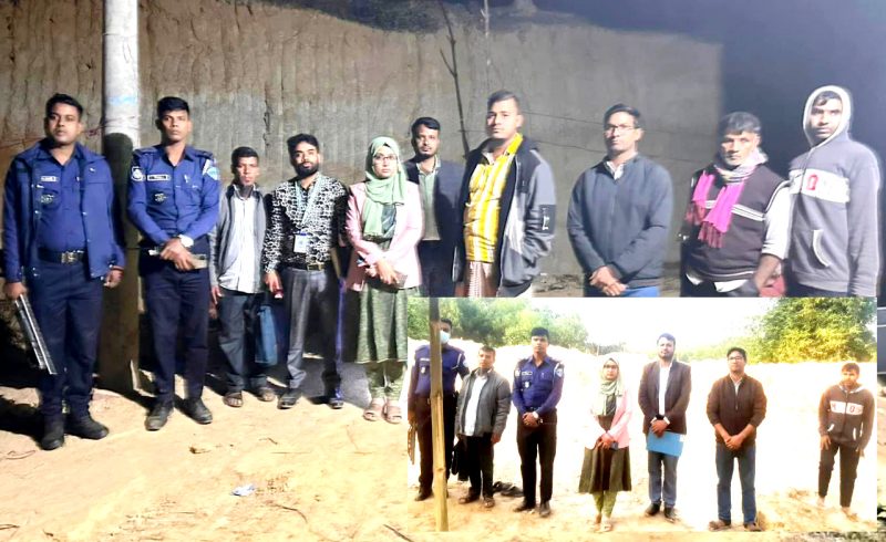 পৃথক অভিযানঃ পাহাড় কাটার দায়ে লোহাগাড়ায় এক ব্যক্তিকে কারাদণ্ড, বালু জব্দ