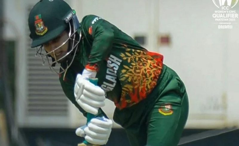 জ্যোতির সেঞ্চুরিতে ওয়ানডেতে দলীয় স্কোরে টাইগ্রেসদের রেকর্ড