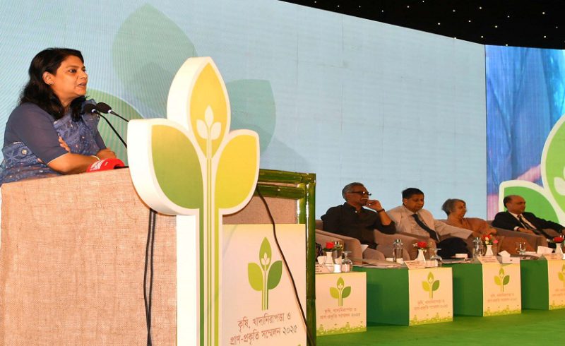 কৃষি, প্রাণ-প্রকৃতি ও খাদ্য নিরাপত্তার সমন্বয়ে টেকসই উন্নয়ন সম্ভব