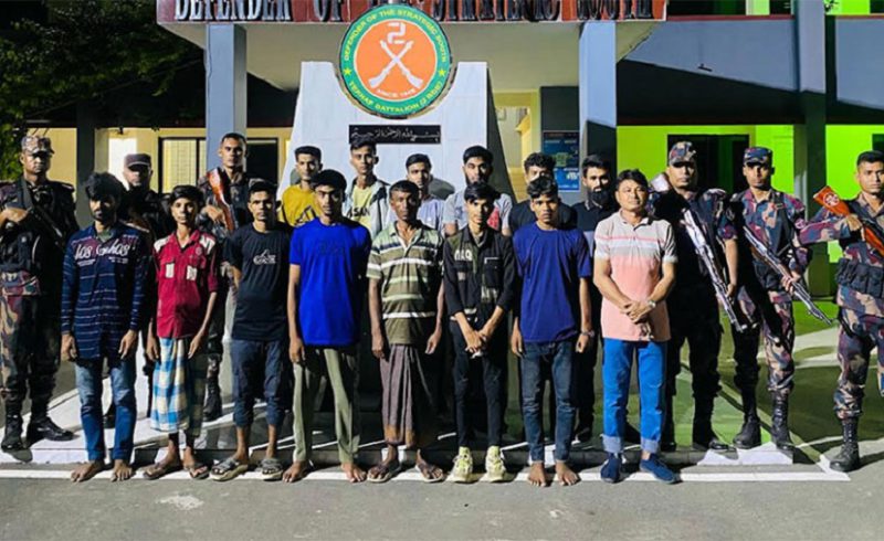 জিম্মি ঘরে আটকে থাকা ১৪ অপহৃত ব্যক্তিকে উদ্ধার করল বিজিবি