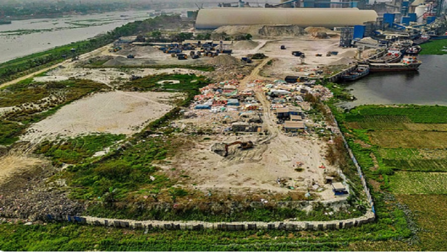 নদী, মোহনা,শাহ সিমেন্ট
