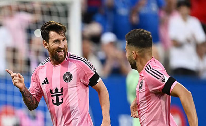 মেসি ম্যাজিকে মায়ামির কাছে ৪-১ গোলে হারল মন্ট্রিয়াল