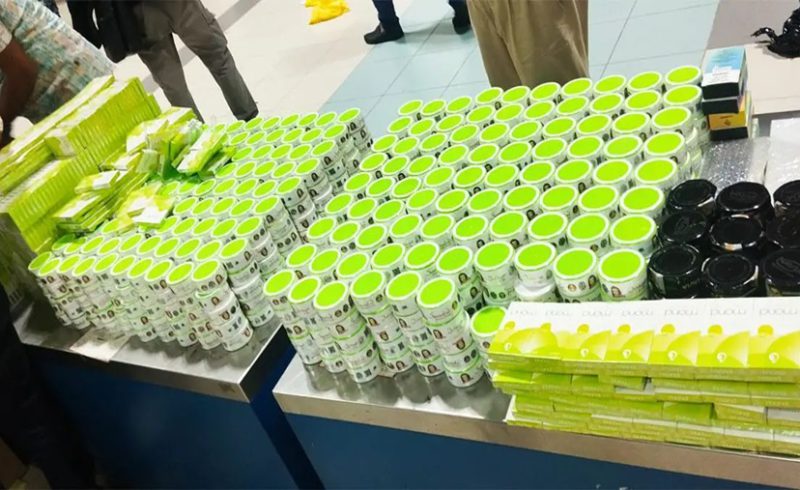 চট্টগ্রাম বিমানবন্দরে আমদানি নিষিদ্ধ ক্রিমের বড় চালান জব্দ