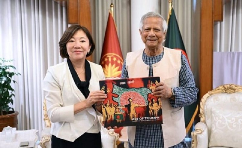 বাংলাদেশে জাপানের সহযোগিতা বাড়ানোর আহ্বান প্রধান উপদেষ্টার