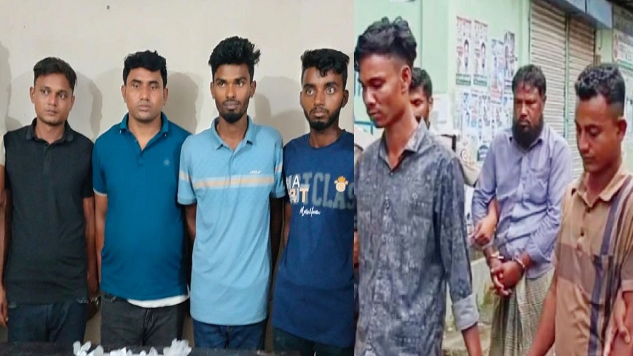 পায়ুপথে ইয়াবা পাচারের চেষ্টা,পৃথক অভিযানে গ্রেপ্তার ৭