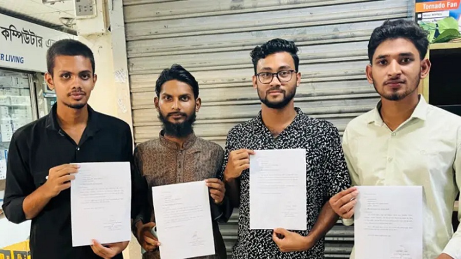 এনসিপির চার নেতার পদত্যাগ