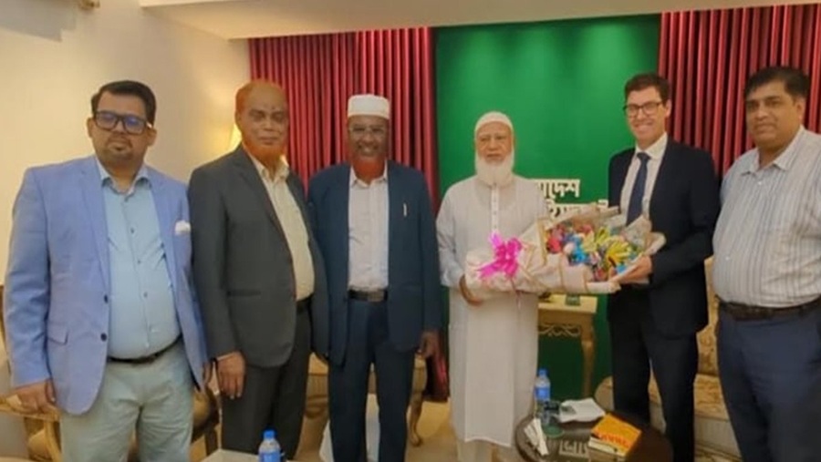জামায়াত আমিরের সঙ্গে নরওয়ের রাষ্ট্রদূতের সাক্ষাৎ
