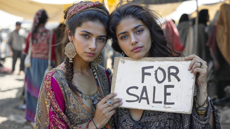 যে বাজারে টাকার বিনিময়ে পছন্দমতো বউ কিনতে পাওয়া যায়