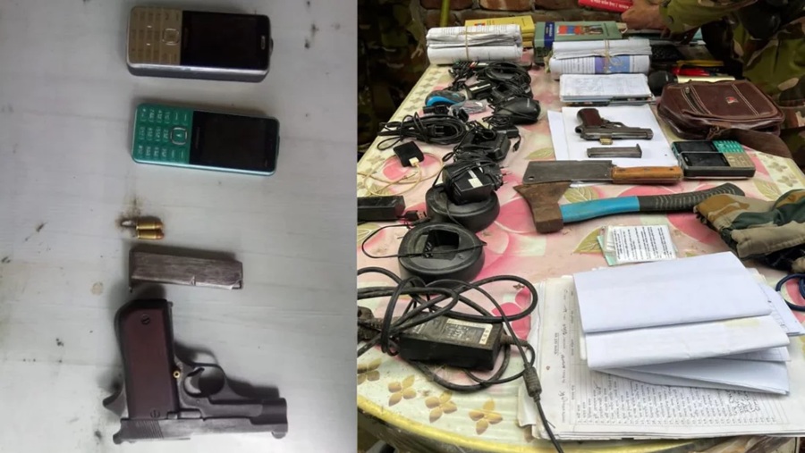 ইউপিডিএফ’র গোপন আস্তানায় সেনা অভিযান, অস্ত্র-গোলাবারুদ উদ্ধার