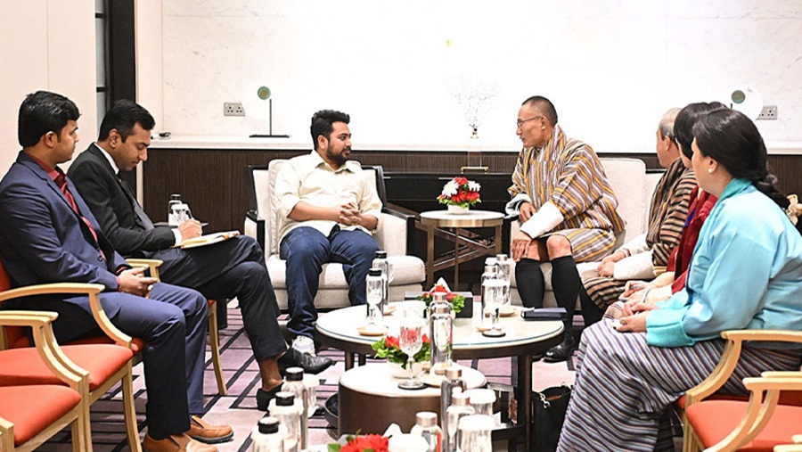 ভুটানের প্রধানমন্ত্রীর সঙ্গে এনসিপি নেতাদের সাক্ষাৎ