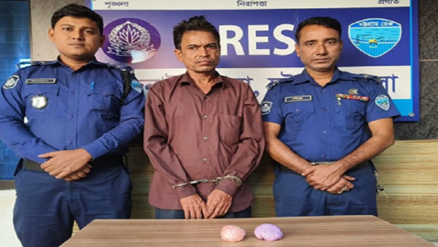 চন্দনাইশে ২৫০০ পিস ইয়াবাসহ আটক ১