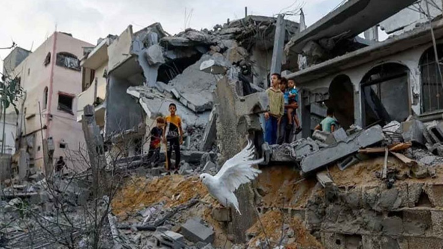 গাজায় ইসরায়েলি হামলা অব্যাহত, মৃতের সংখ্যা ছাড়াল ৬৯ হাজার