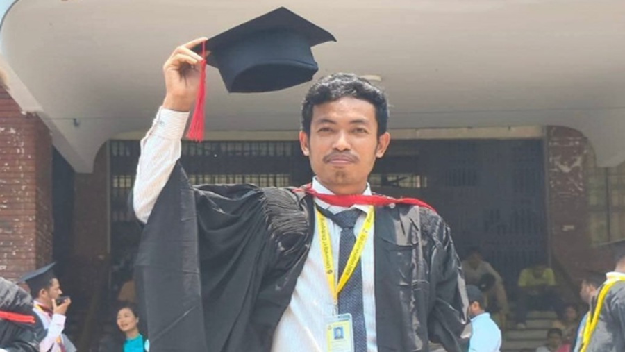 খাগড়াছড়িতে মোটরসাইকেলের ধাক্কায় শিক্ষকের মৃত্যু