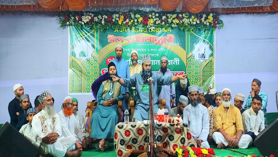 সেগুন বাগান ইন্তেজামিয়া কমিটির মাহফিল সম্পন্ন