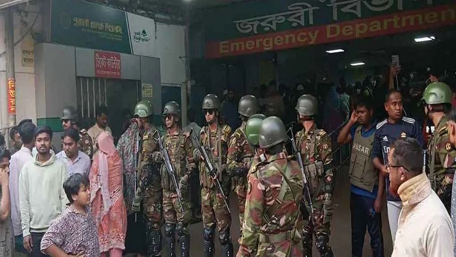 হাদির চিকিৎসার জন্য রক্ত সংগ্রহ করেছে সেনাবাহিনী