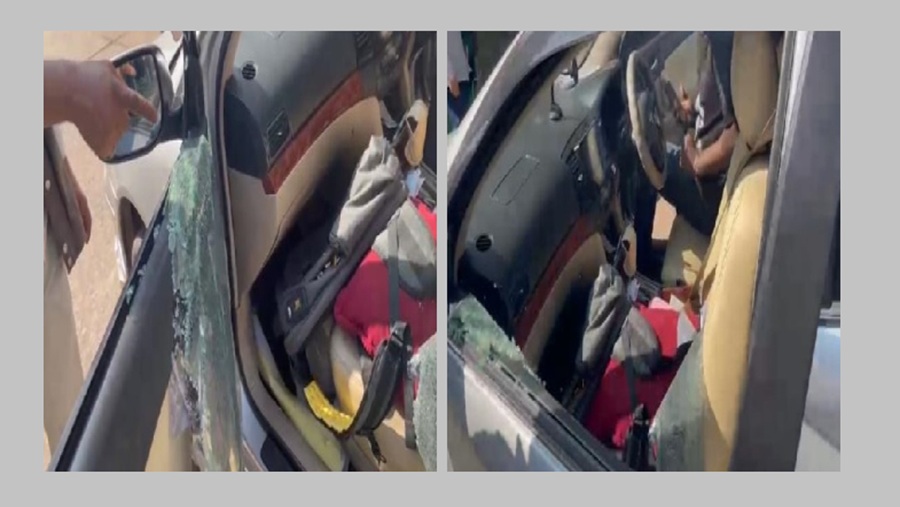 চট্টগ্রামে কাস্টমস কর্মকর্তাকে হত্যার উদ্দ্যেশে গাড়িতে হামলা