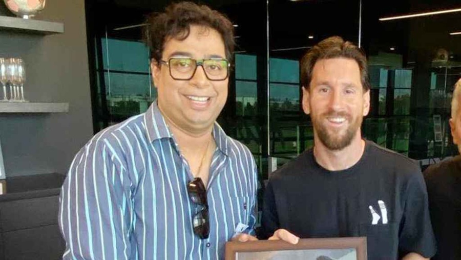মেসিকে কলকাতায় আনার মূল উদ্যোক্তা শতদ্রু আটক