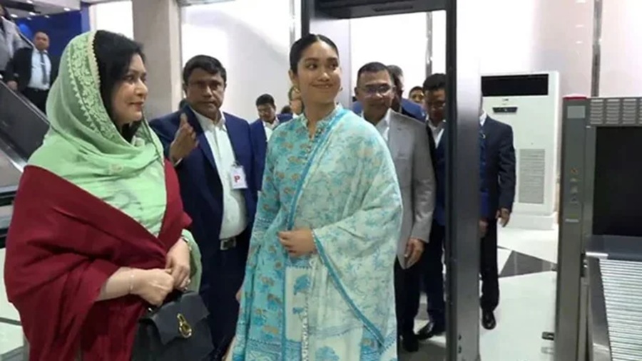 গুলশানের বাসায় পৌঁছেছেন জুবাইদা ও জাইমা রহমান