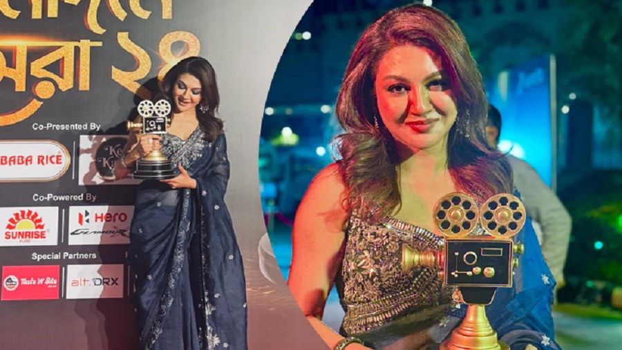 ভারতে সেরা অভিনেত্রীর পুরস্কার পেলেন জয়া আহসান