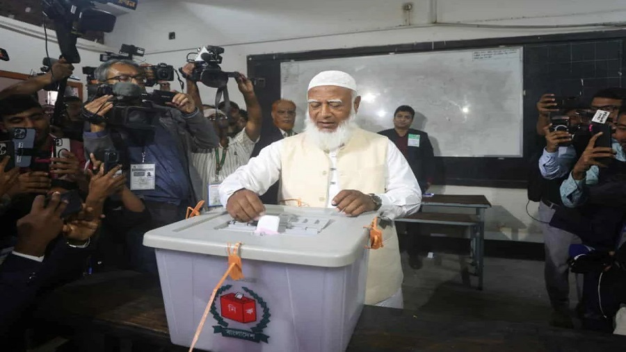 ভোট দিলেন জামায়াতের আমির