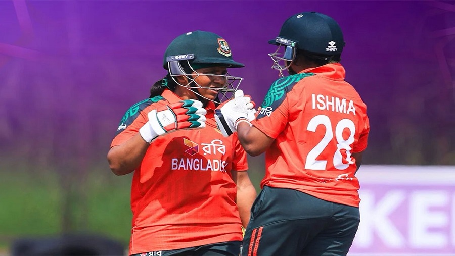 শ্রীলঙ্কাকে হারিয়ে এশিয়া কাপ শুরু টাইগ্রেসদের