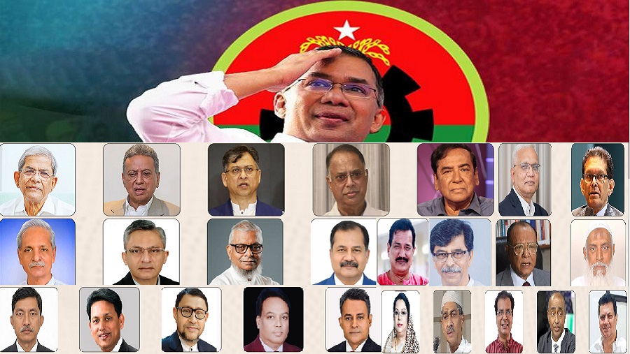 তারেক রহমানের মন্ত্রিসভায় ২৫ পূর্ণমন্ত্রী ও ২৪ প্রতিমন্ত্রী কারা