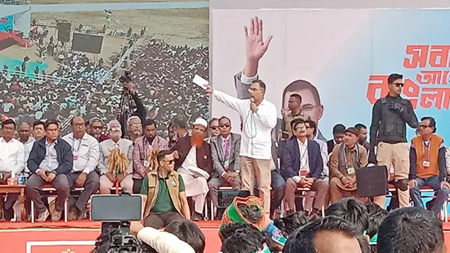 নির্বাচন বন্ধের ষড়যন্ত্রকারীদের দাঁতভাঙা জবাব দেওয়া হবে