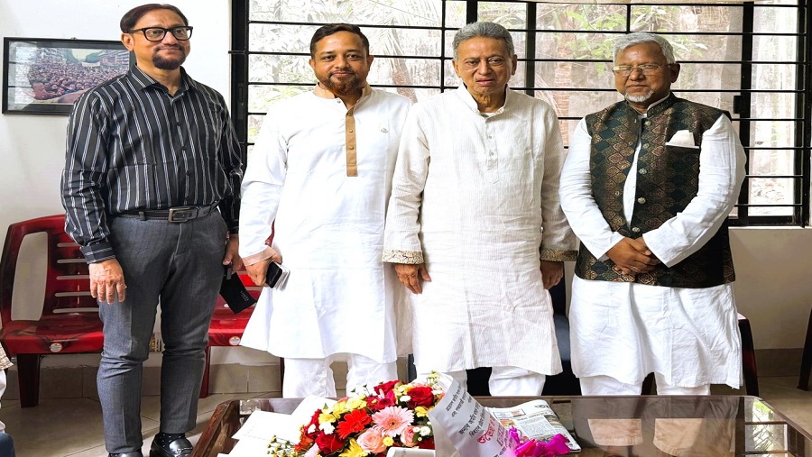 অর্থমন্ত্রী আমির খসরুর সঙ্গে রিহ্যাব কর্মকর্তাদের সাক্ষাৎ