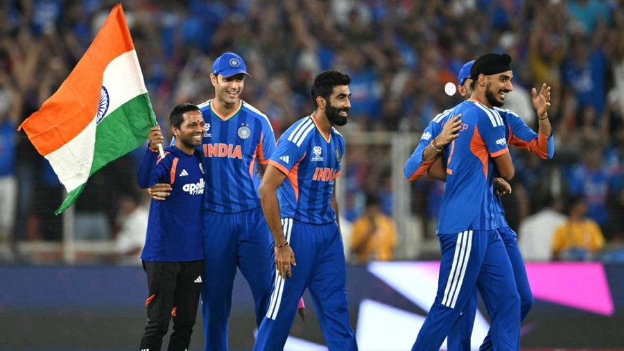 টানা দ্বিতীয়বার টি-টোয়েন্টি বিশ্বকাপ জিতল ভারত