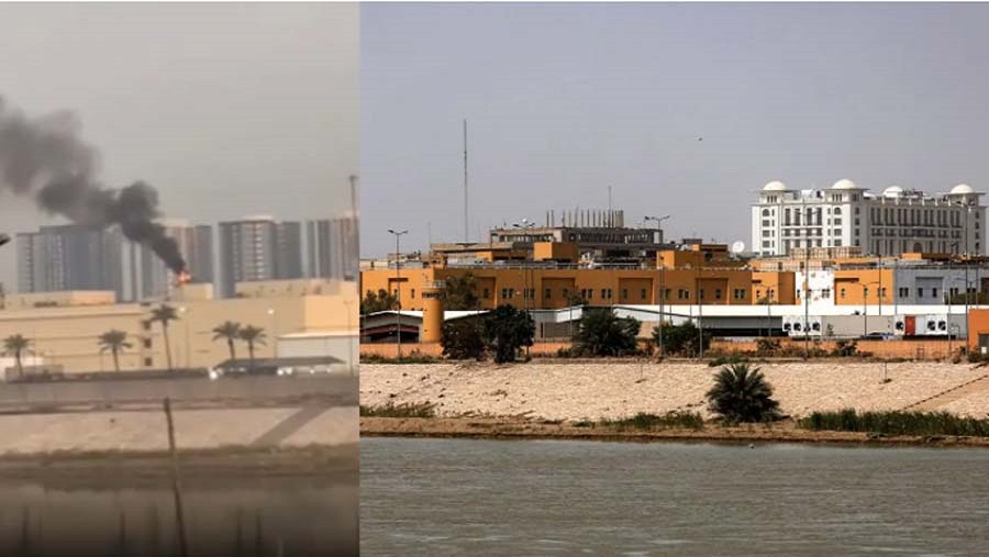 ইরাকে মার্কিন দূতাবাসে ক্ষেপণাস্ত্র হামলা