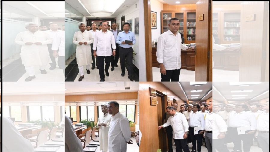 সচিবালয়ে বিভিন্ন মন্ত্রণালয় পরিদর্শন প্রধানমন্ত্রীর