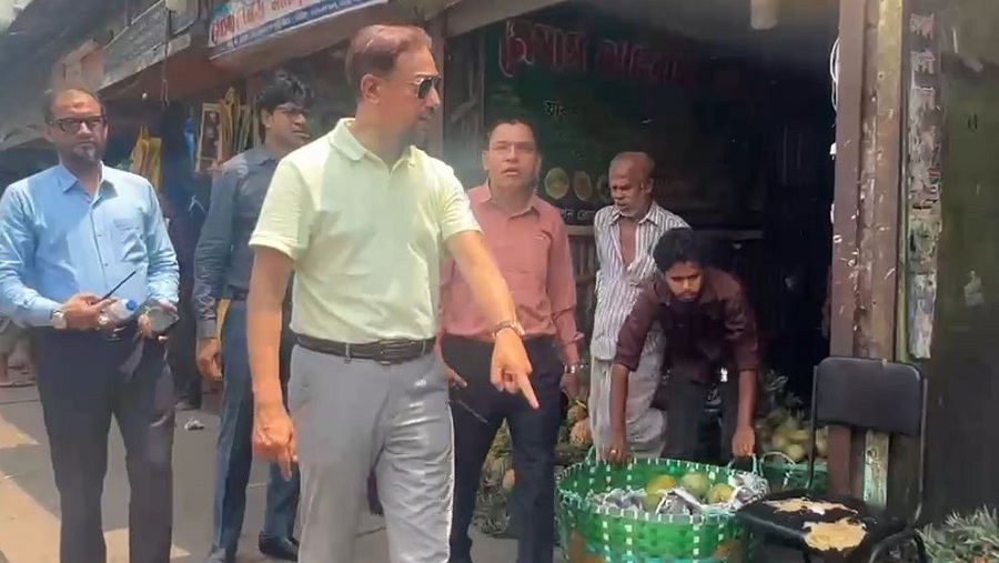 স্টেশন রোড দখলমুক্ত করতে ‘জিরো টলারেন্স’: মেয়রের কড়া হুঁশিয়ারি