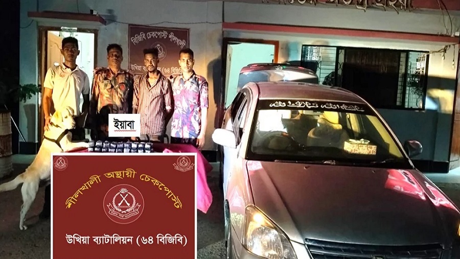 বিজিবির চেকপোস্টে ধরা পড়ল ৩৬ হাজার ইয়াবার চালান, আটক ১