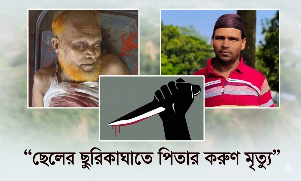 রক্তের বন্ধন যখন রক্তে রঞ্জিত: সীতাকুণ্ডে ছেলের ছুরিকাঘাতে পিতার করুণ মৃত্যু!
