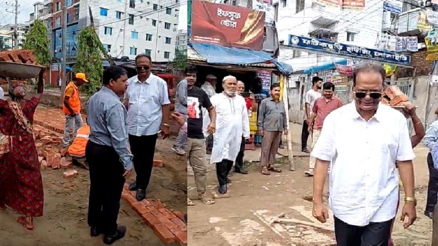ড্রেনের ওপর দোকান, জলাবদ্ধতার শঙ্কা: দখলমুক্ত করার ঘোষণা সিডিএর