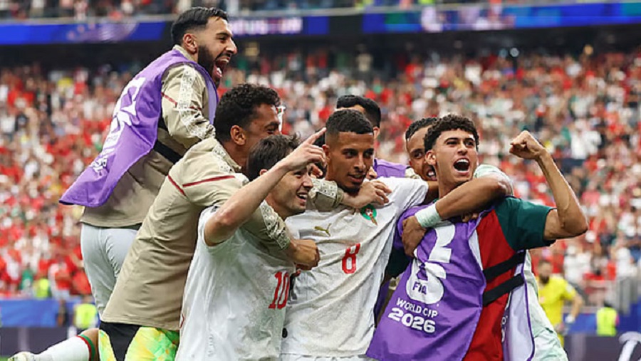 চাপে নুইয়ে নয়, পাল্টা আঘাতে কোয়ার্টারে মরক্কো